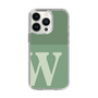 Slim Protection Case［ Original - initial two tone - W green ］