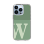Slim Protection Case［ Original - initial two tone - W green ］