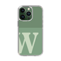 Slim Protection Case［ Original - initial two tone - W green ］