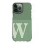 Slim Protection Case［ Original - initial two tone - W green ］