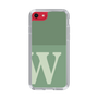 Slim Protection Case［ Original - initial two tone - W green ］