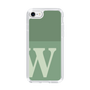 Slim Protection Case［ Original - initial two tone - W green ］