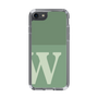 Slim Protection Case［ Original - initial two tone - W green ］