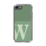 Slim Protection Case［ Original - initial two tone - W green ］