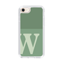 Slim Protection Case［ Original - initial two tone - W green ］