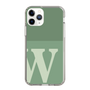 Slim Protection Case［ Original - initial two tone - W green ］