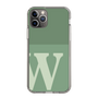 Slim Protection Case［ Original - initial two tone - W green ］