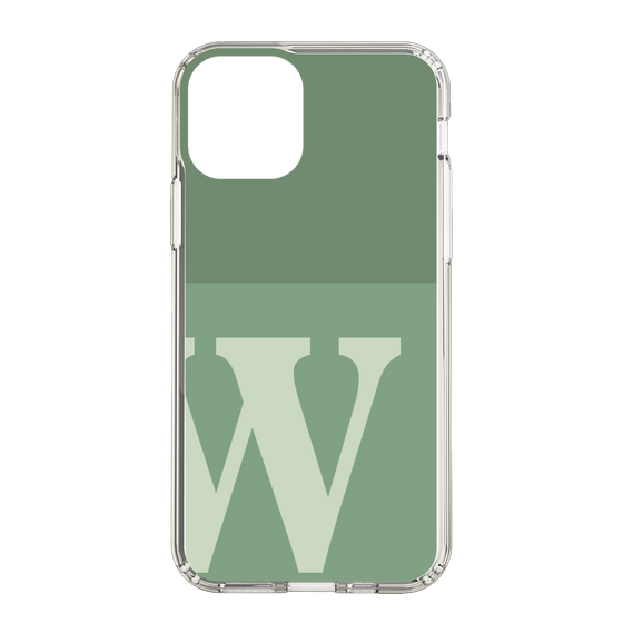 Slim Protection Case［ Original - initial two tone - W green ］