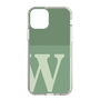 Slim Protection Case［ Original - initial two tone - W green ］