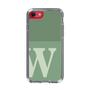 Slim Protection Case［ Original - initial two tone - W green ］