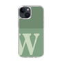 Slim Protection Case［ Original - initial two tone - W green ］