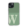 Slim Protection Case［ Original - initial two tone - W green ］
