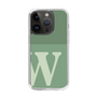 Slim Protection Case［ Original - initial two tone - W green ］