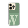 Slim Protection Case［ Original - initial two tone - W green ］