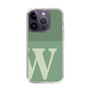 Slim Protection Case［ Original - initial two tone - W green ］