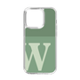 Slim Protection Case［ Original - initial two tone - W green ］