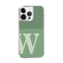 Slim Protection Case［ Original - initial two tone - W green ］