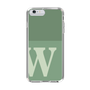 Slim Protection Case［ Original - initial two tone - W green ］