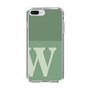 Slim Protection Case［ Original - initial two tone - W green ］