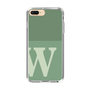 Slim Protection Case［ Original - initial two tone - W green ］