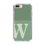 Slim Protection Case［ Original - initial two tone - W green ］