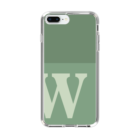 Slim Protection Case［ Original - initial two tone - W green ］