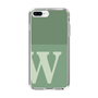 Slim Protection Case［ Original - initial two tone - W green ］