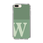 Slim Protection Case［ Original - initial two tone - W green ］