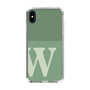 Slim Protection Case［ Original - initial two tone - W green ］