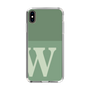 Slim Protection Case［ Original - initial two tone - W green ］