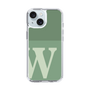 Slim Protection Case［ Original - initial two tone - W green ］