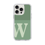 Slim Protection Case［ Original - initial two tone - W green ］