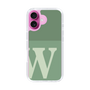 Slim Protection Case［ オリジナル - initial two tone - W green ］
