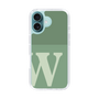 Slim Protection Case［ オリジナル - initial two tone - W green ］