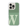 Slim Protection Case［ オリジナル - initial two tone - W green ］