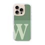 Slim Protection Case［ オリジナル - initial two tone - W green ］