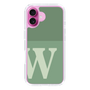 Slim Protection Case［ オリジナル - initial two tone - W green ］
