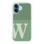 Slim Protection Case［ オリジナル - initial two tone - W green ］