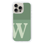 Slim Protection Case［ オリジナル - initial two tone - W green ］