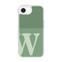Slim Protection Case［ Original - initial two tone - W green ］
