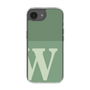 Slim Protection Case［ Original - initial two tone - W green ］