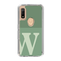 Slim Protection Case［ Original - initial two tone - W green ］