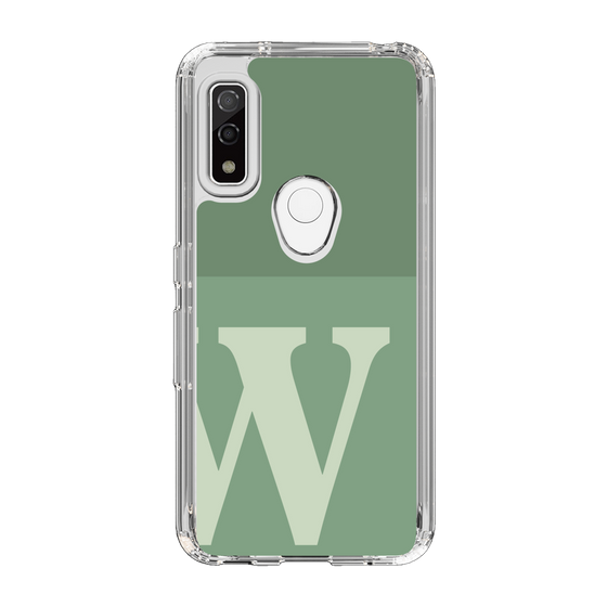 Slim Protection Case［ Original - initial two tone - W green ］