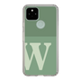 Slim Protection Case［ Original - initial two tone - W green ］