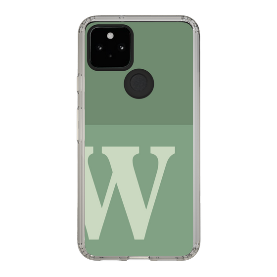 Slim Protection Case［ Original - initial two tone - W green ］