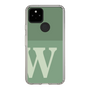 Slim Protection Case［ Original - initial two tone - W green ］