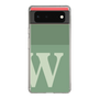 Slim Protection Case［ Original - initial two tone - W green ］
