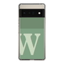 Slim Protection Case［ Original - initial two tone - W green ］
