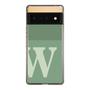 Slim Protection Case［ Original - initial two tone - W green ］