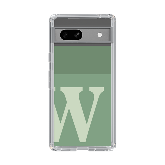 Slim Protection Case［ Original - initial two tone - W green ］